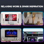 LED лампа RGB реагирующая на звук Light Bar 32 диода черная